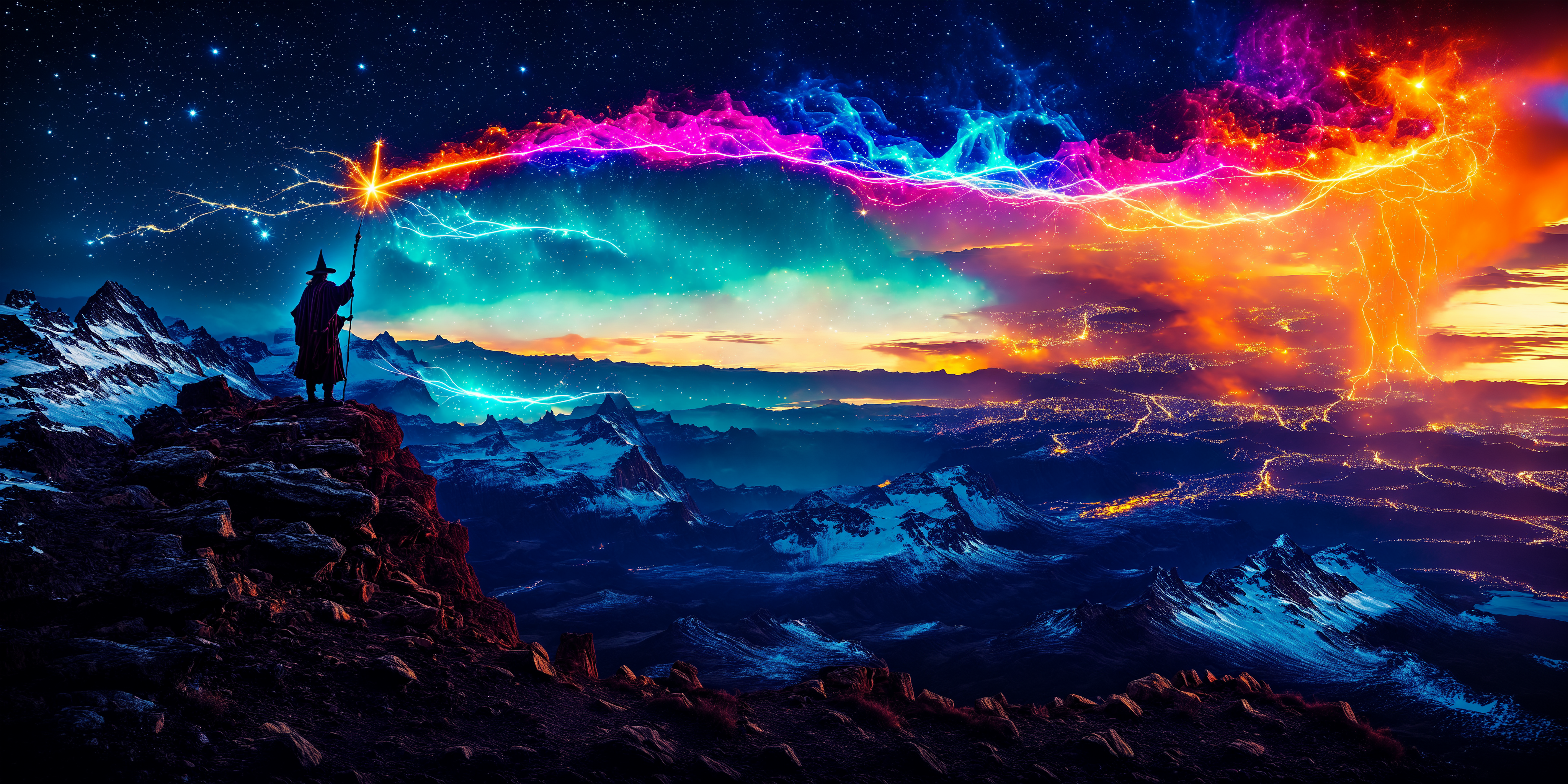 Showered With Deadly Magic Lightning